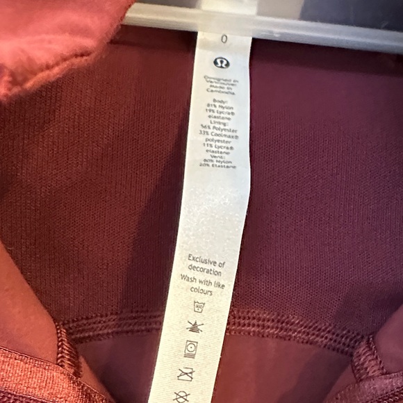 lululemon athletica Deep Red Utility Jacket - Picture 5 of 8